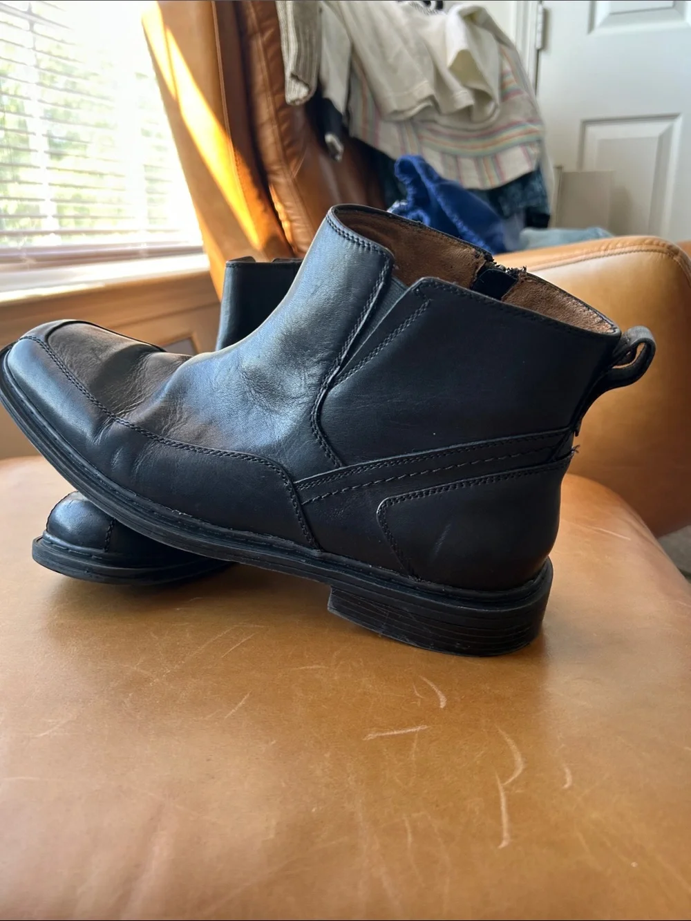 Florsheim Welter Men’s Black Leather Boots